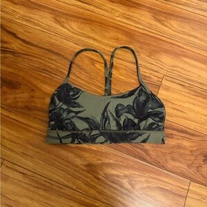 Flow Y Nulu Lululemon Floral Print Sports Bra